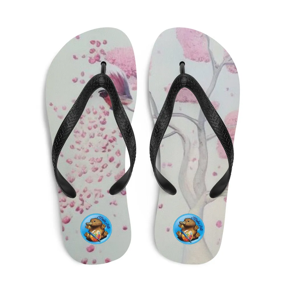Cherry Blossoms Flip-Flops