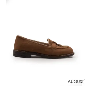 CLASSIC CHAMOIS LEATHER TASSEL LOAFERS