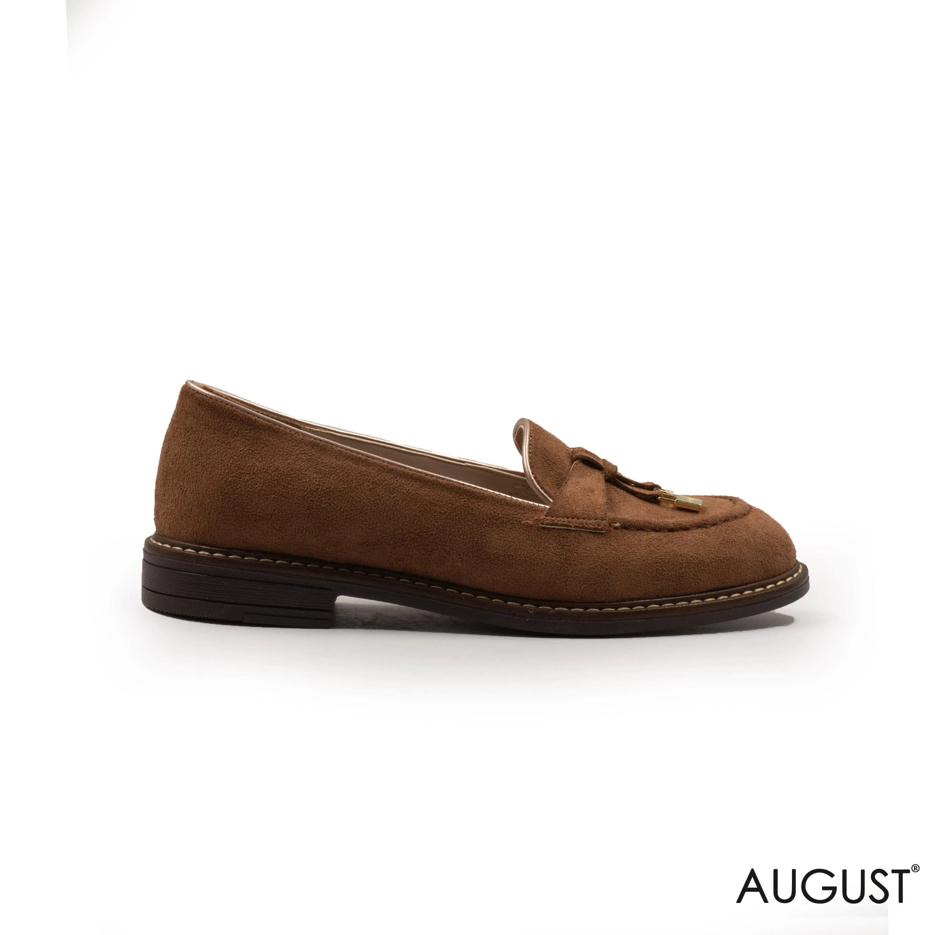CLASSIC CHAMOIS LEATHER TASSEL LOAFERS