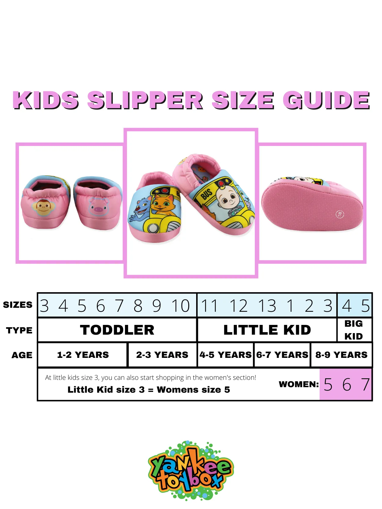 Cocomelon Plush A-line Slippers