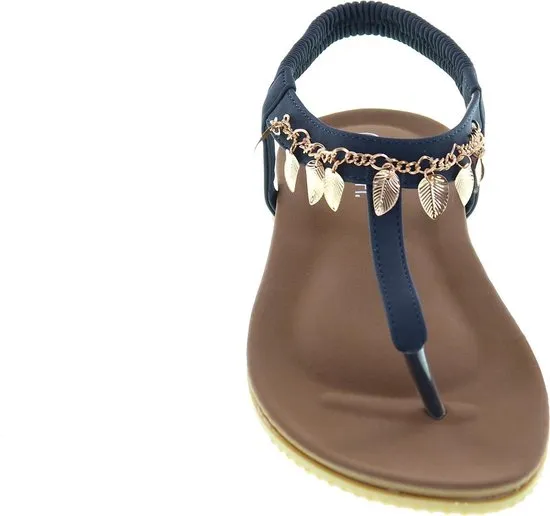 Comfort sandalen met voetbed voor dames – Bohemian Style Slippers with Charms by Mrchlabel