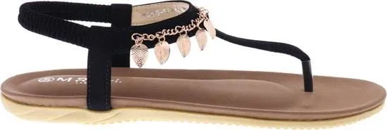 Comfort sandalen met voetbed voor dames – Bohemian Style Slippers with Charms by Mrchlabel