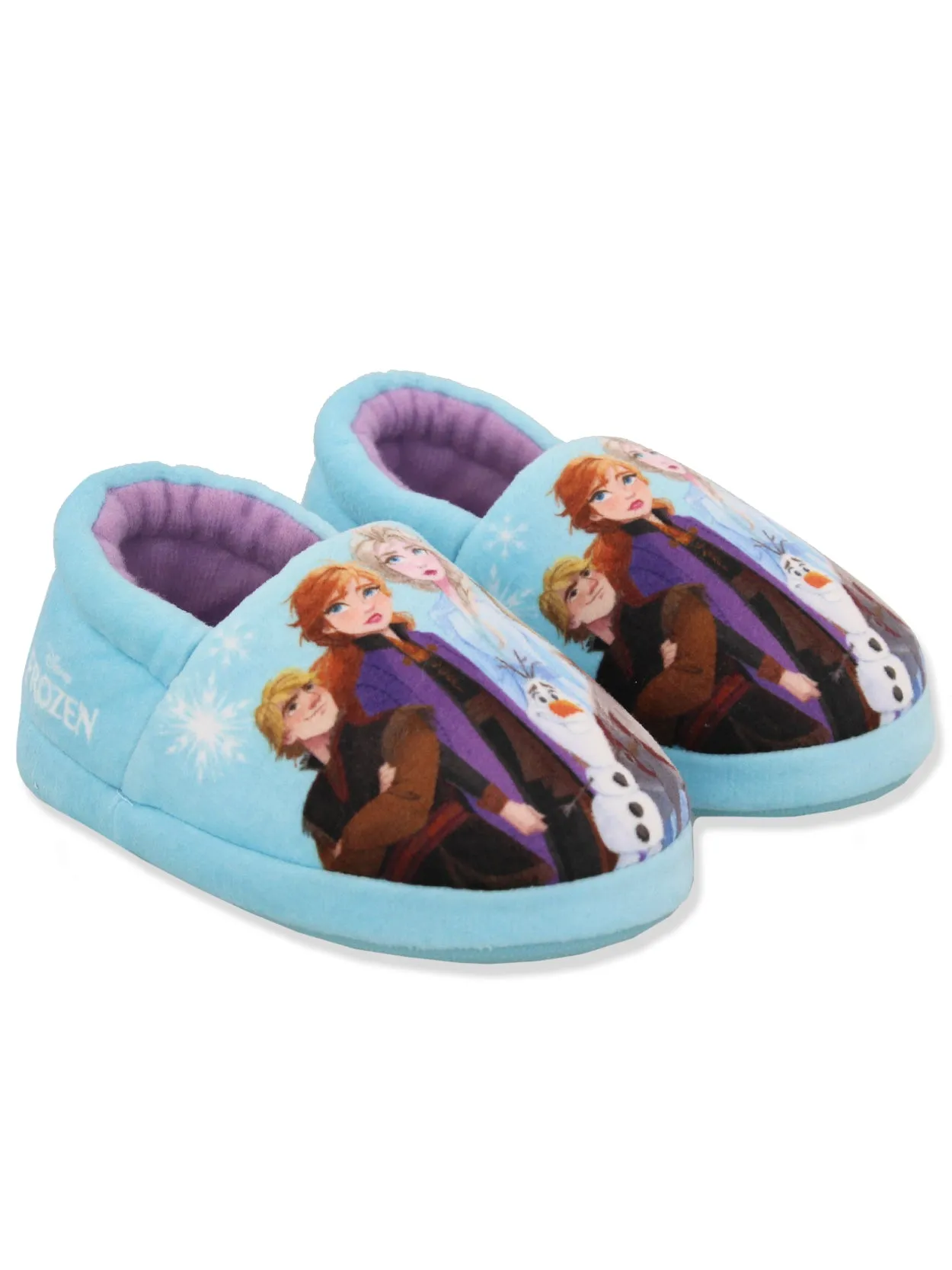 Disney Frozen 2 Elsa Anna Plush A-line Slippers