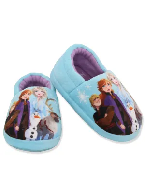 Disney Frozen 2 Elsa Anna Plush A-line Slippers
