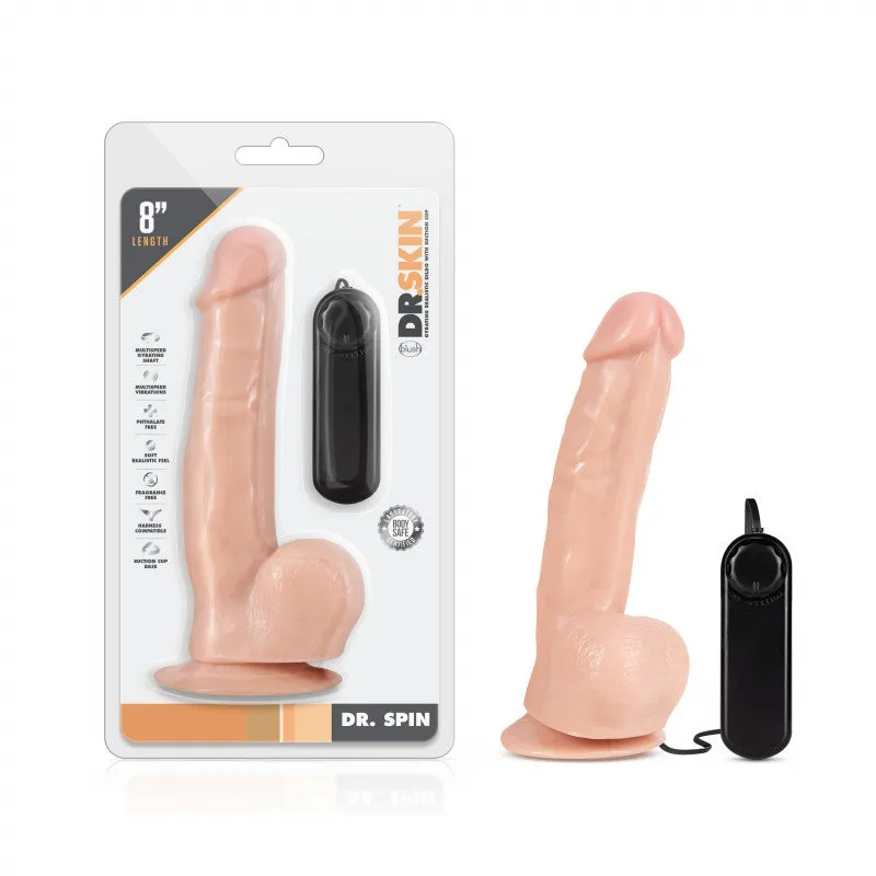 Dr. Skin - Dr. Spin - 8 Inch Gyrating   - Vanilla