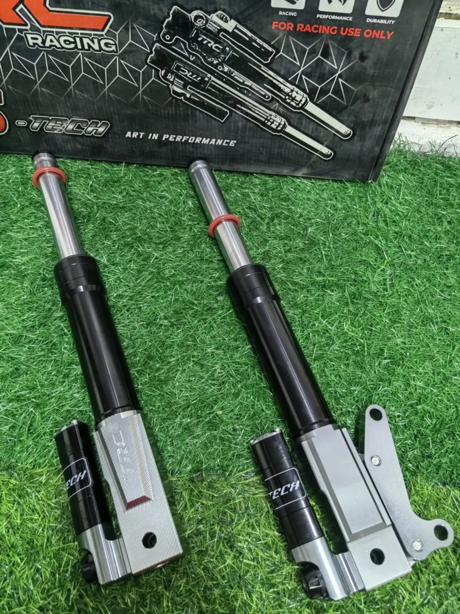 E - TRC S-TECH FRONT SHOCK MIO / FINO / SOULTY (BLACK)