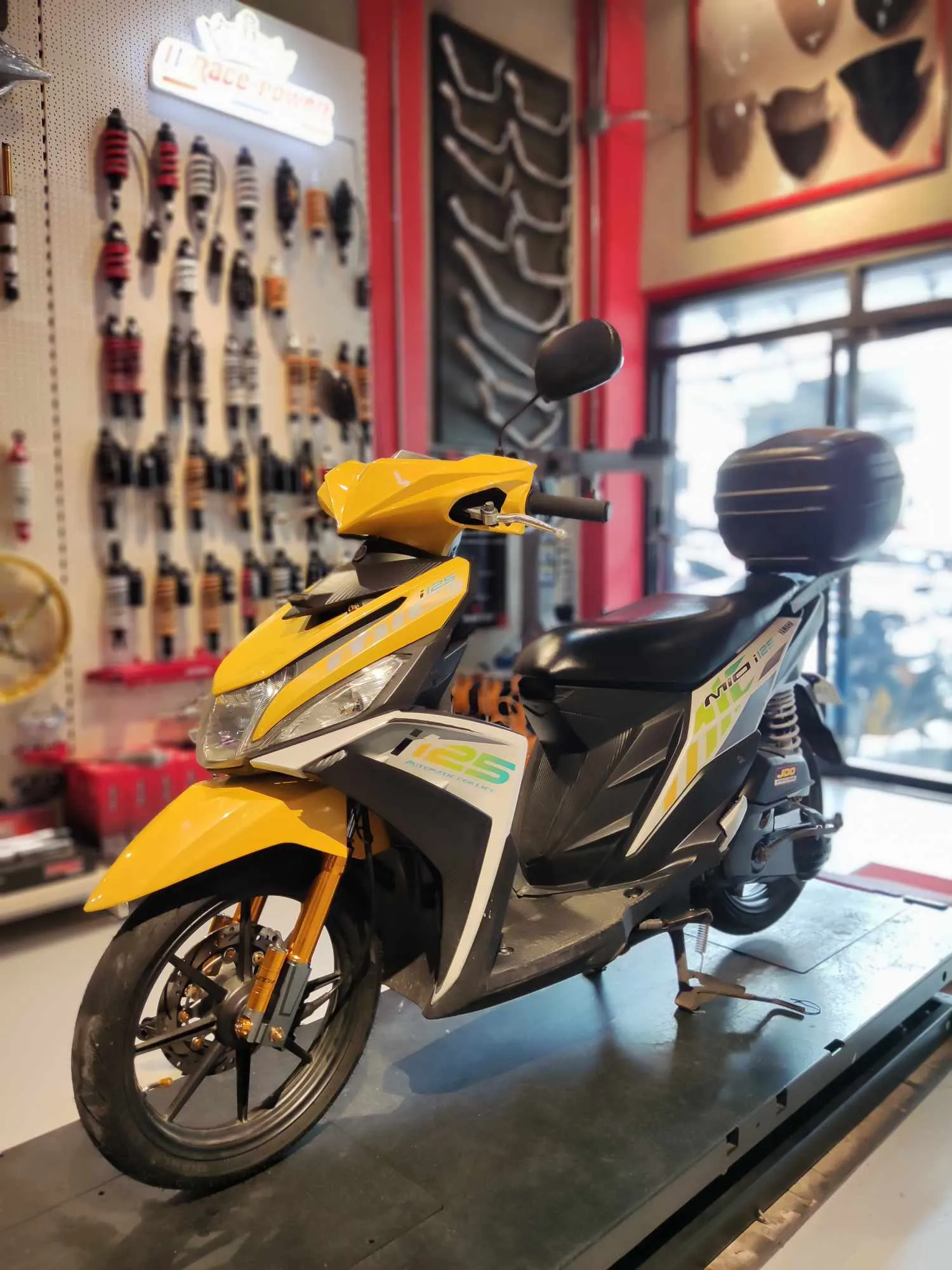 E - TRC S-TECH FRONT SHOCK MIO / FINO / SOULTY (GOLD)