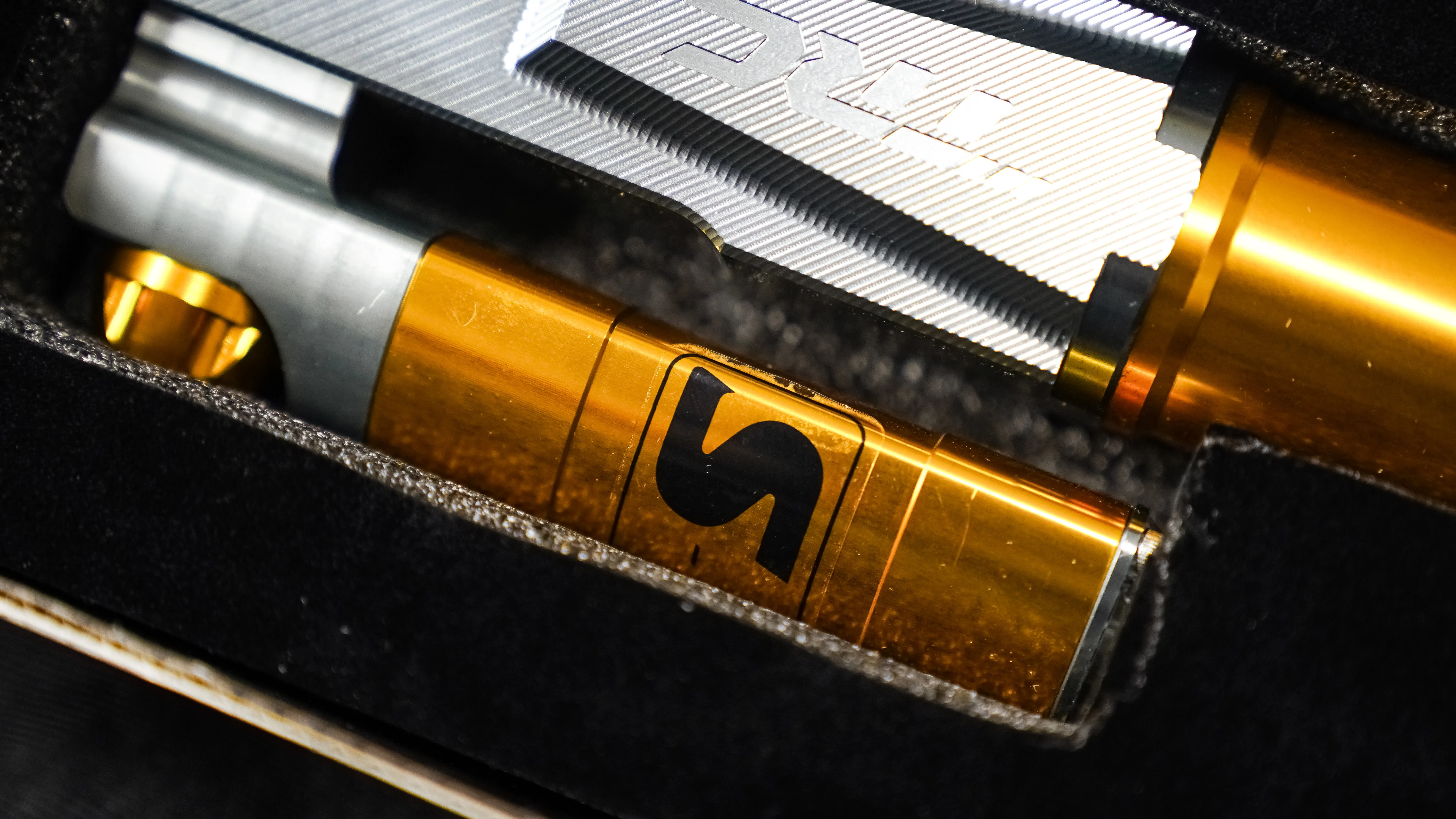 E - TRC S-TECH FRONT SHOCK MIO / FINO / SOULTY (GOLD)