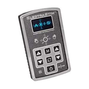 ElectraStim AXIS Dual Channel Electro Stimulator - 99 Intensity Levels, 7 Modes, Gesture & Audio Control