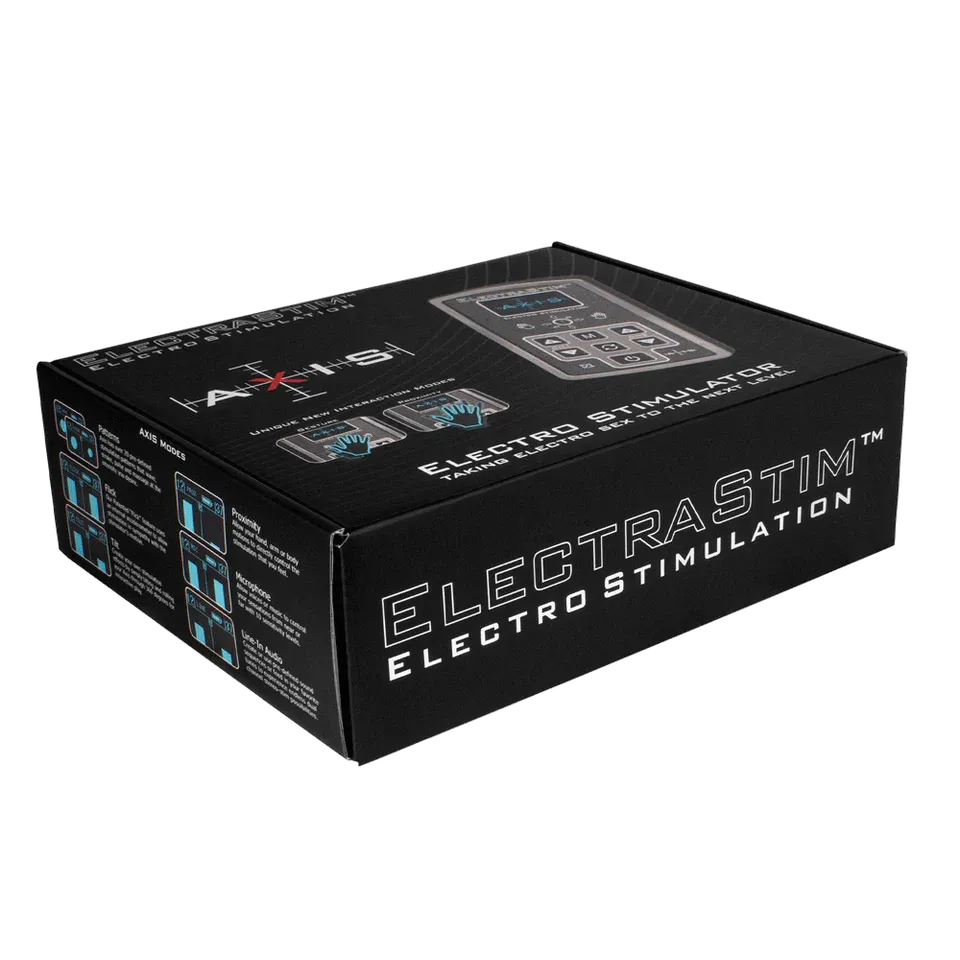 ElectraStim AXIS Dual Channel Electro Stimulator - 99 Intensity Levels, 7 Modes, Gesture & Audio Control