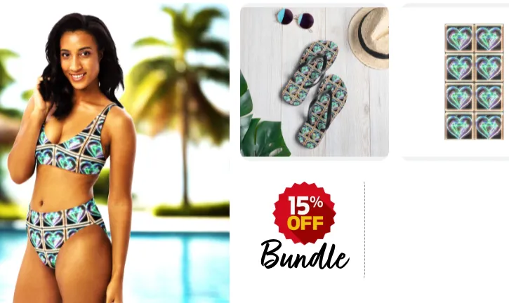 Electric Hearts Swimsuit Bundle