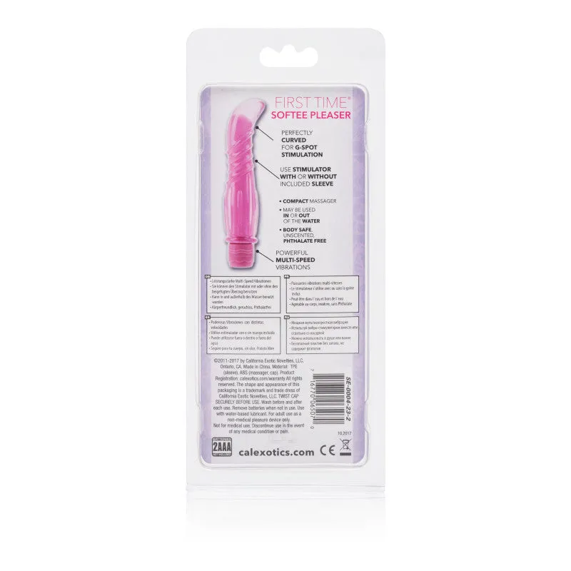 First Time Softee Pleaser Pink