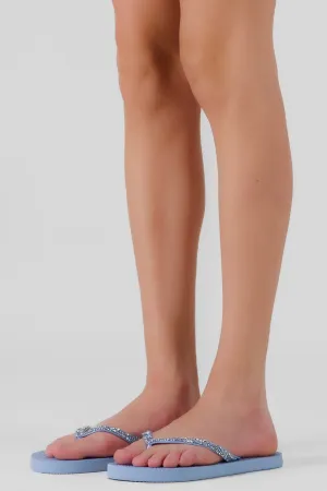 FLIP FLOP BRILLOS ROCA