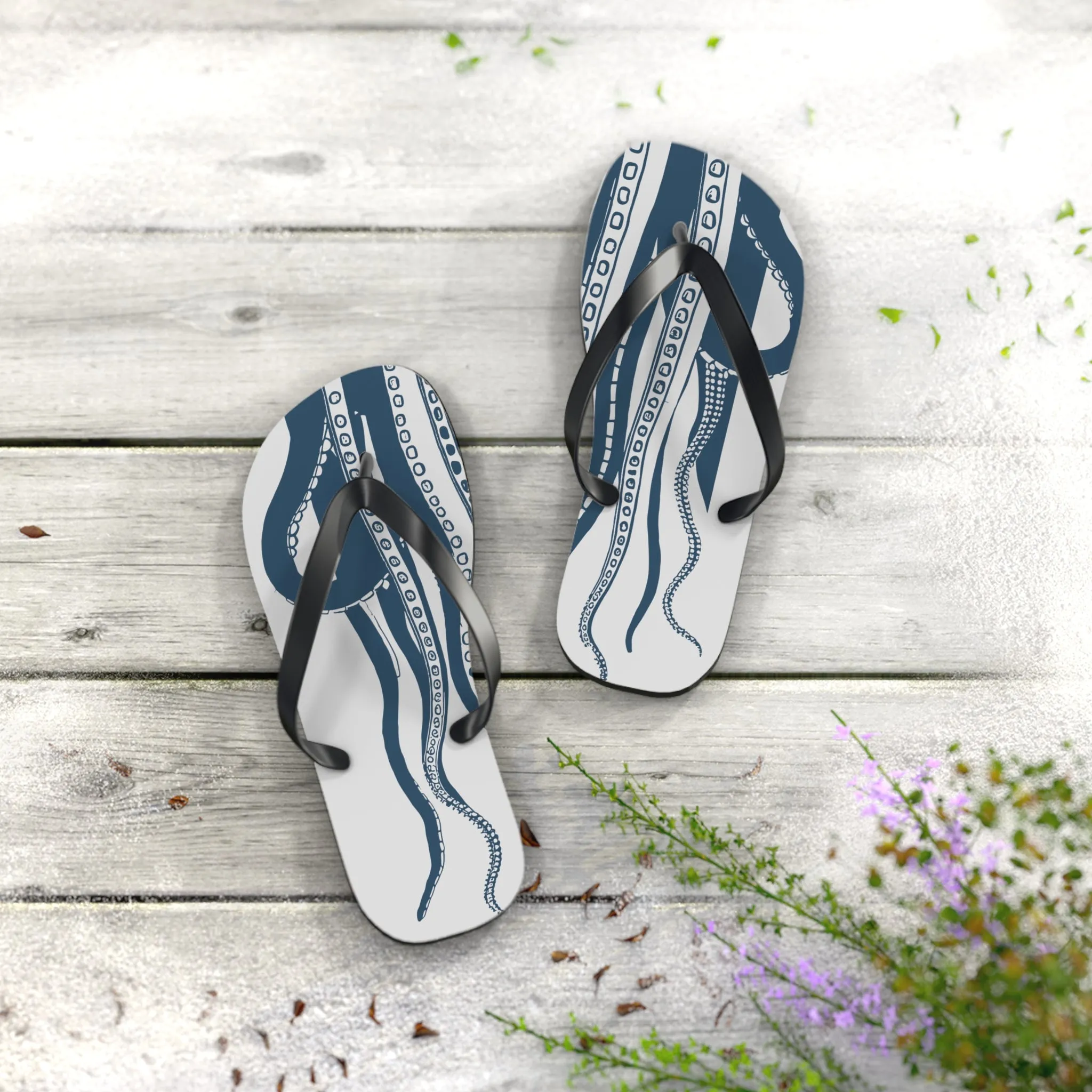 Flip Flops - Downward Octopus