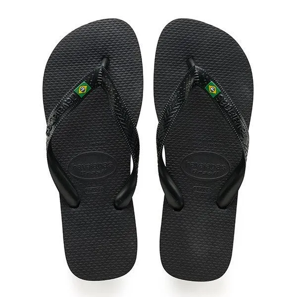 Flip Flops Havaianas Brazil Logo Black