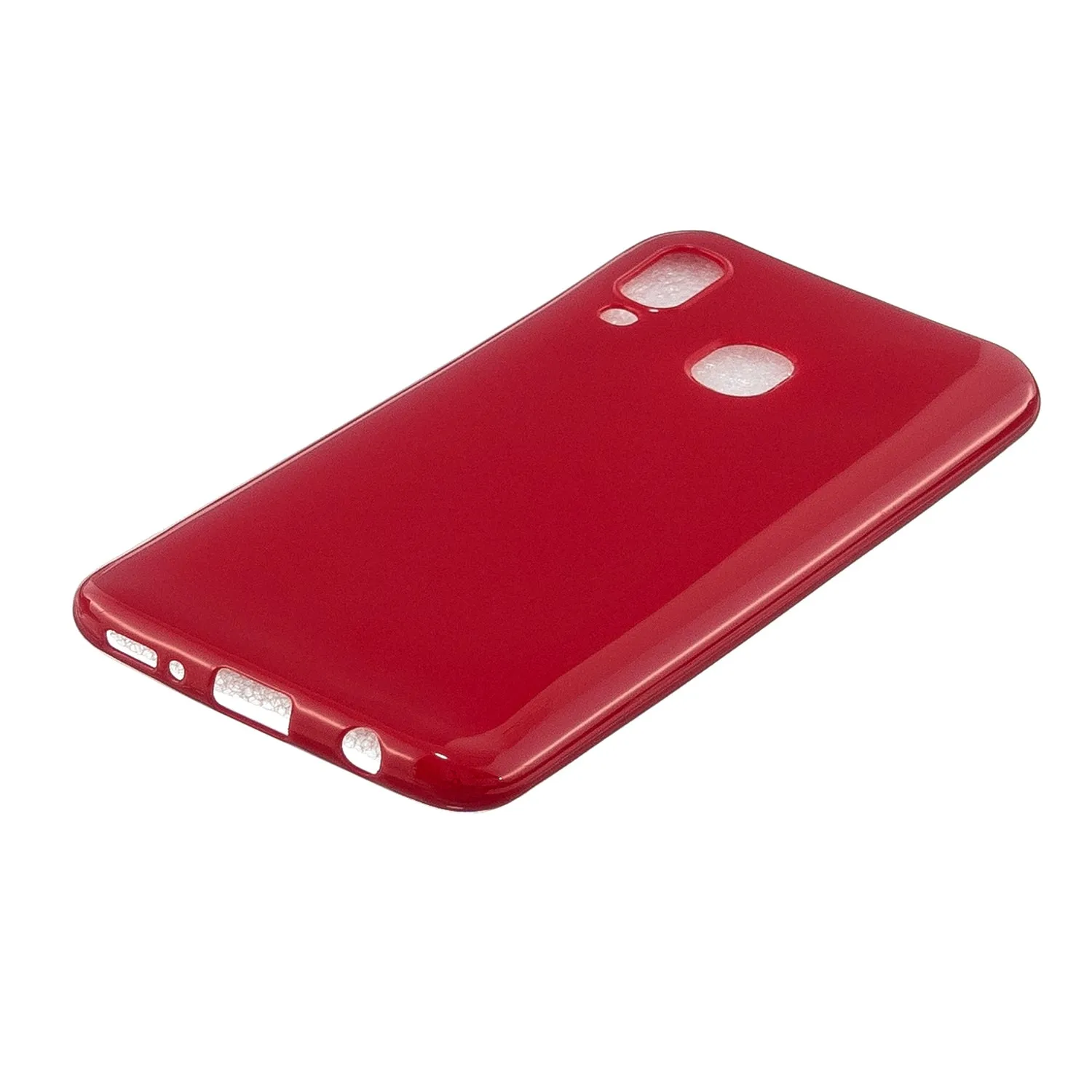 For Samsung A20E/A40/A70 Cellphone Cover Soft TPU Phone Case Simple Profile Scratch Resistant Full Body Protection Shell Milk white