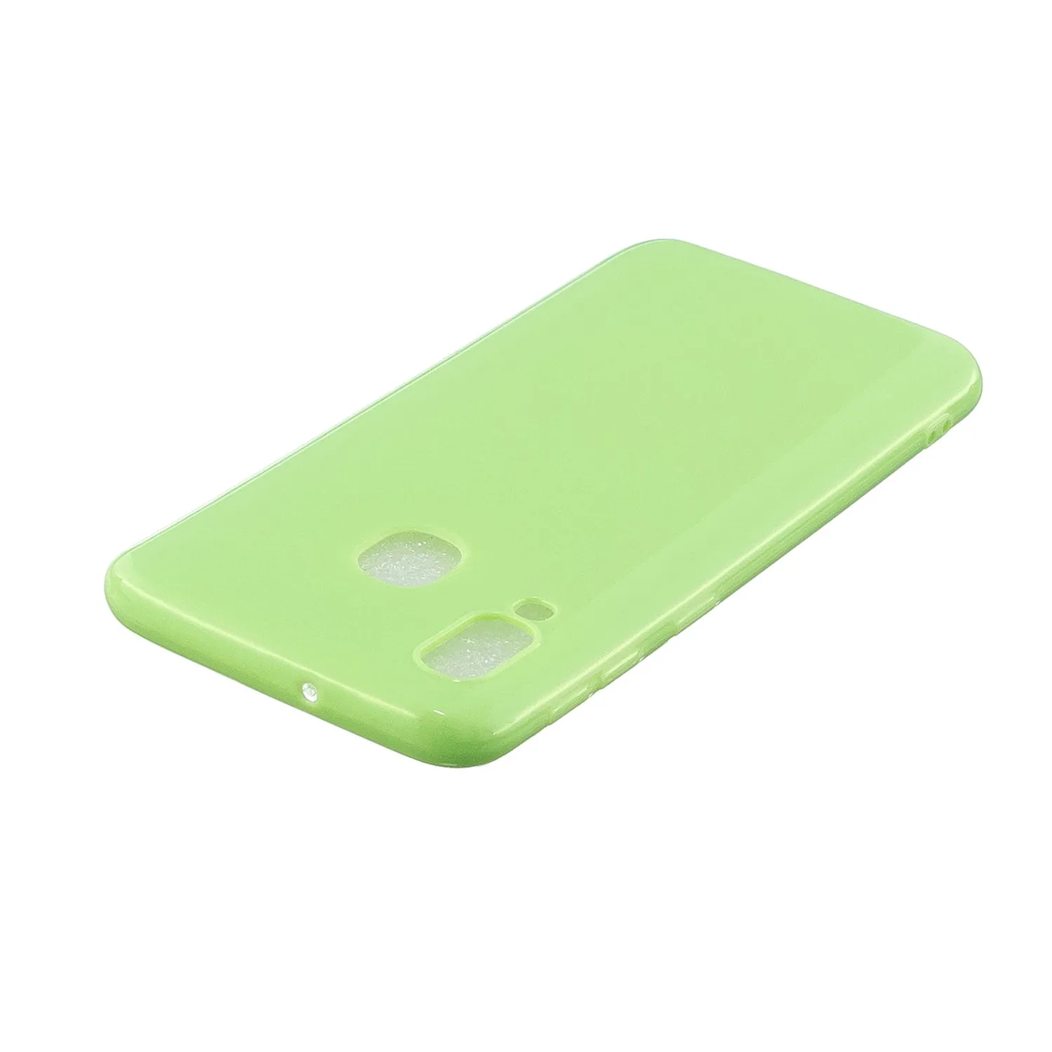 For Samsung A20E/A40/A70 Cellphone Cover Soft TPU Phone Case Simple Profile Scratch Resistant Full Body Protection Shell Milk white