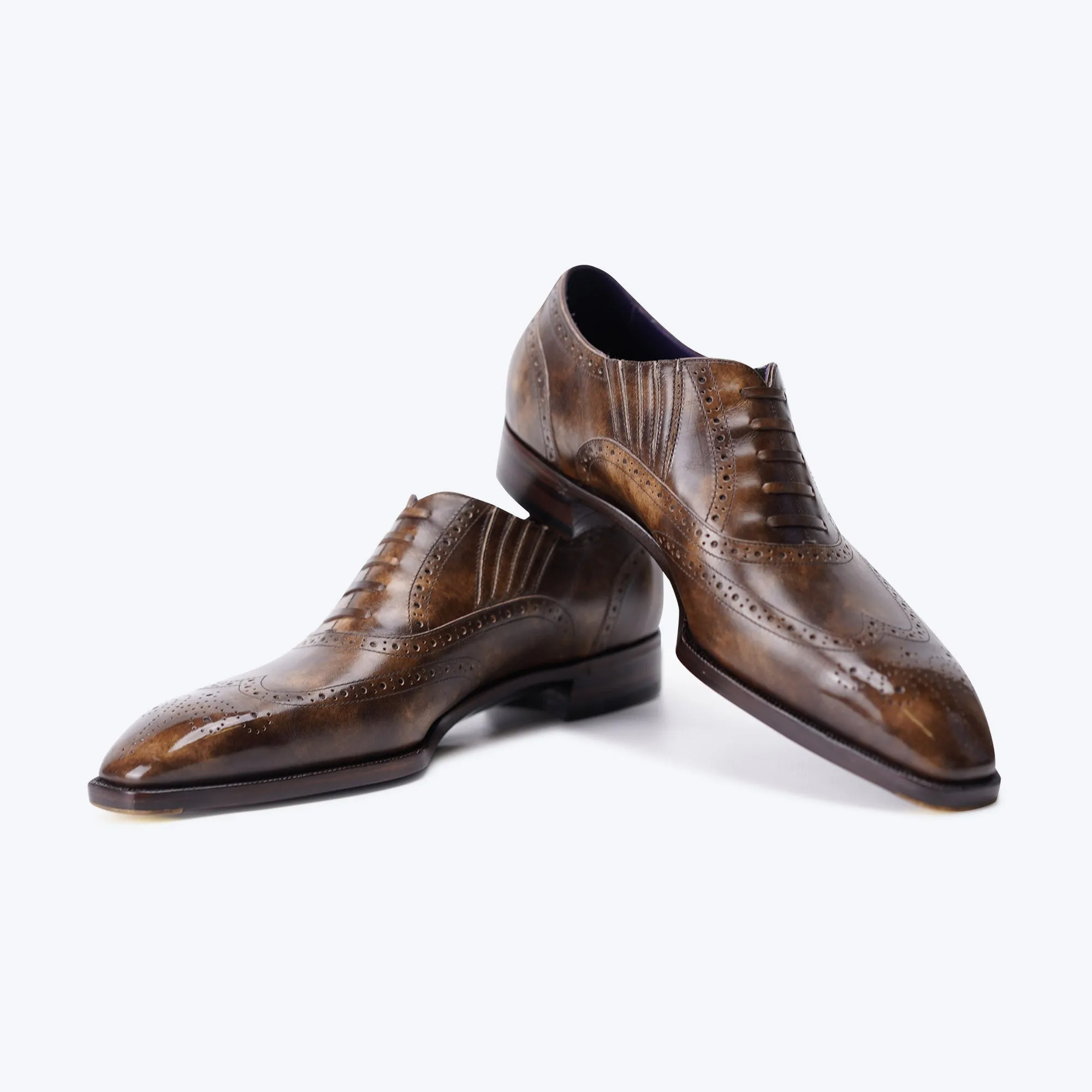FULL BROGUE LAZYMAN SHOES 5110