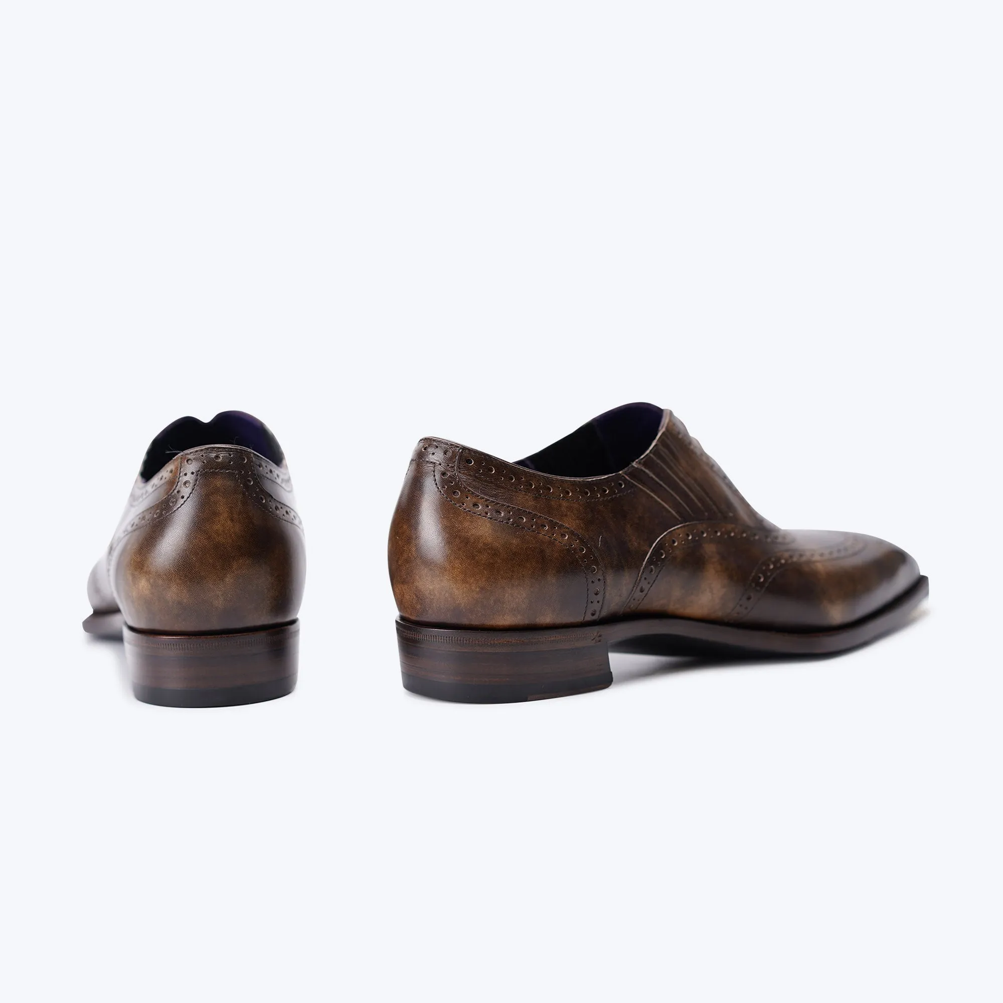FULL BROGUE LAZYMAN SHOES 5110