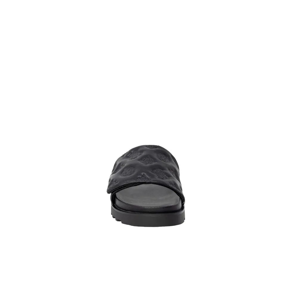 Guess Black Synthetic Sandal