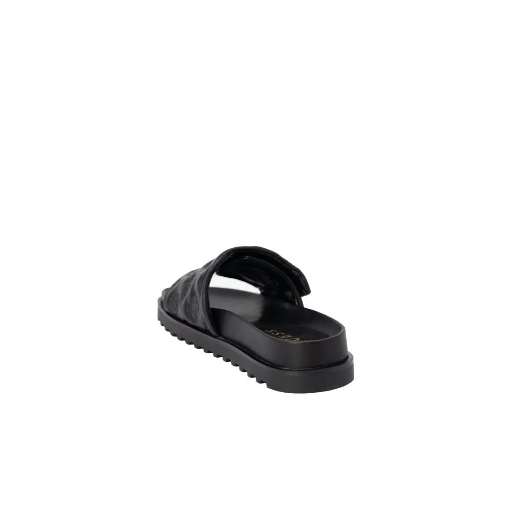 Guess Black Synthetic Sandal