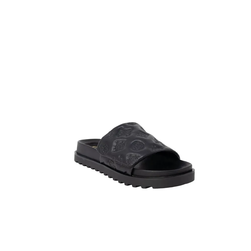Guess Black Synthetic Sandal