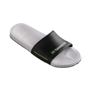 HAV. SLIDE BRASIL WHITE/BLACK