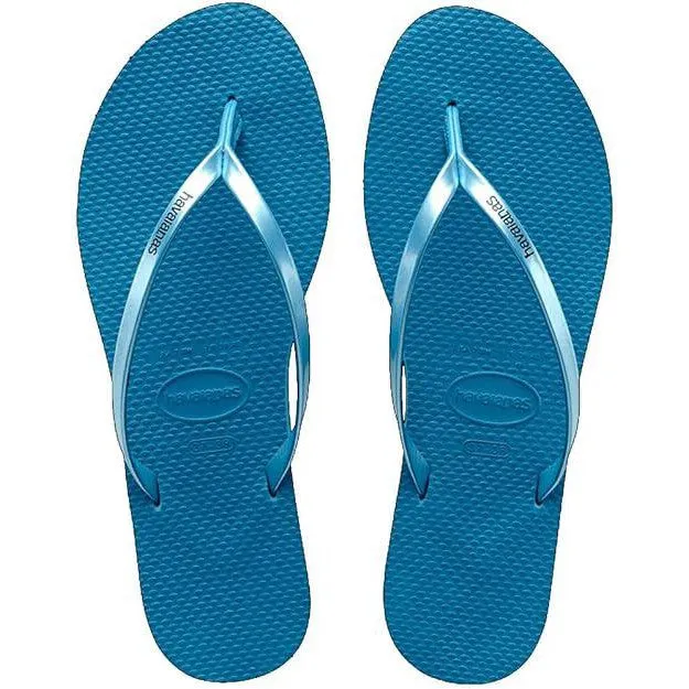 HAV. YOU METALLIC LIGHT BLUE