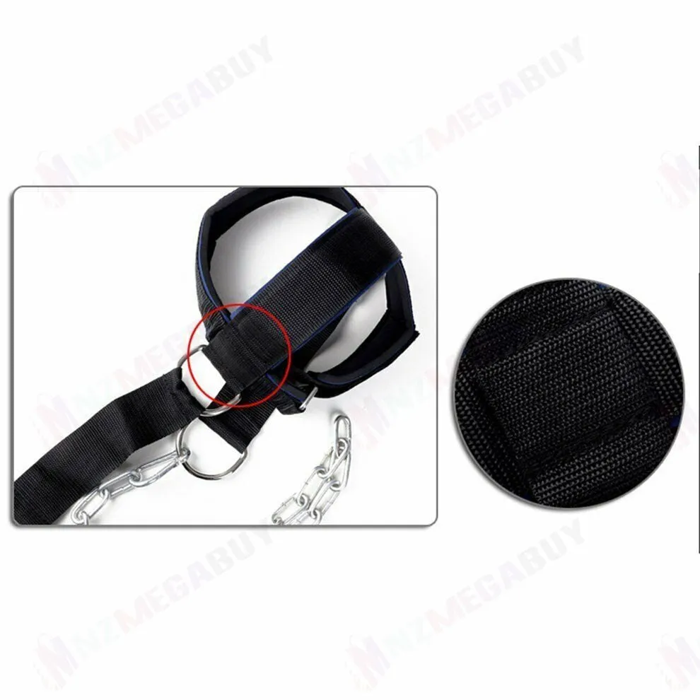 Head Neck harness Gym weight lift strength strap