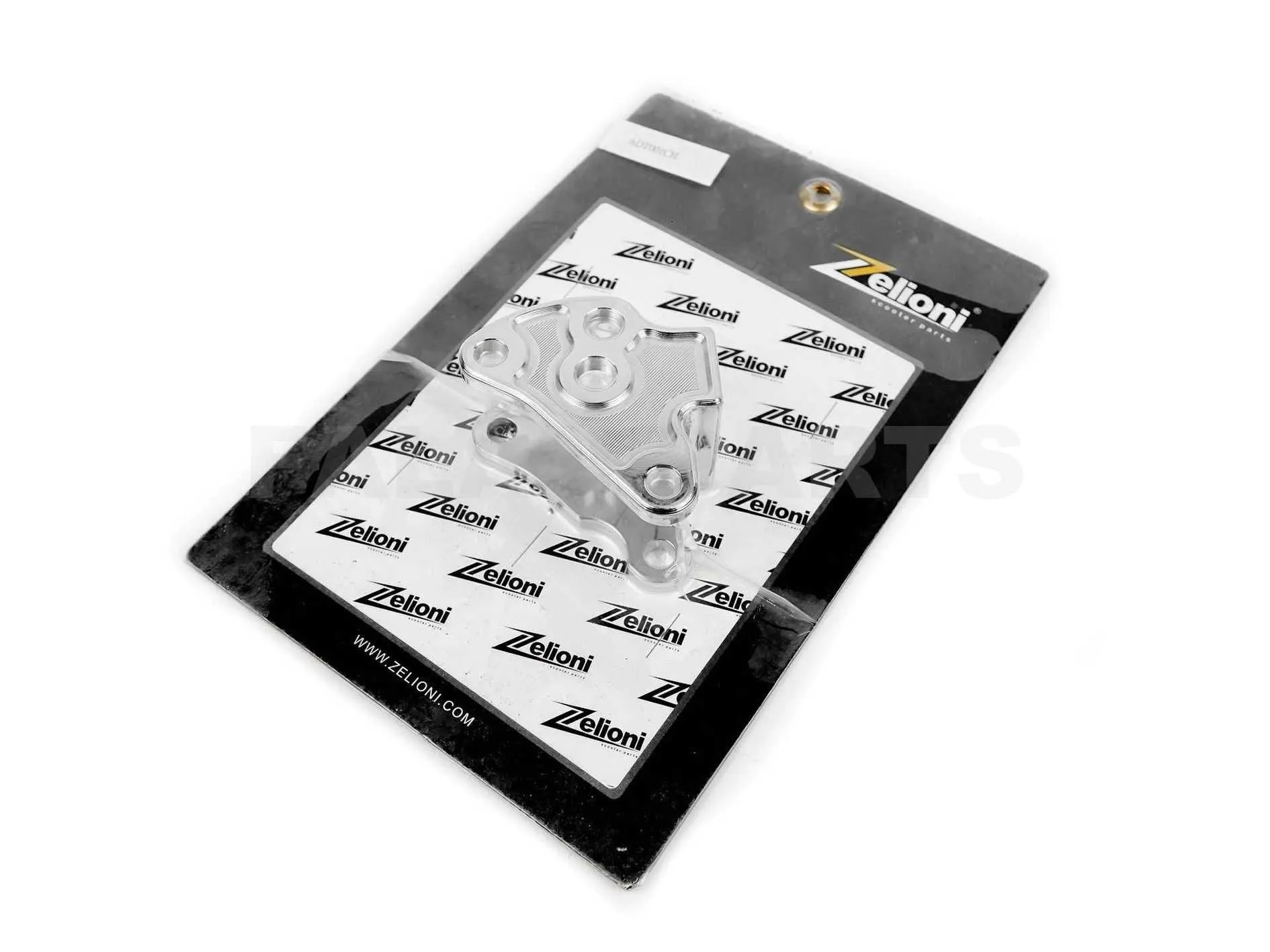 Height Reducer Adapter ZELIONI Chrome | Vespa Primavera/Sprint 125-150cc i.e.