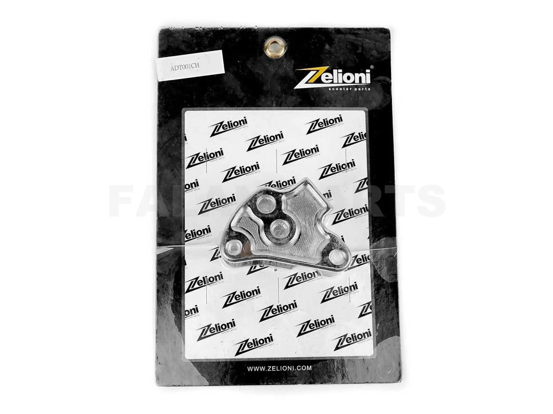 Height Reducer Adapter ZELIONI Chrome | Vespa Primavera/Sprint 125-150cc i.e.