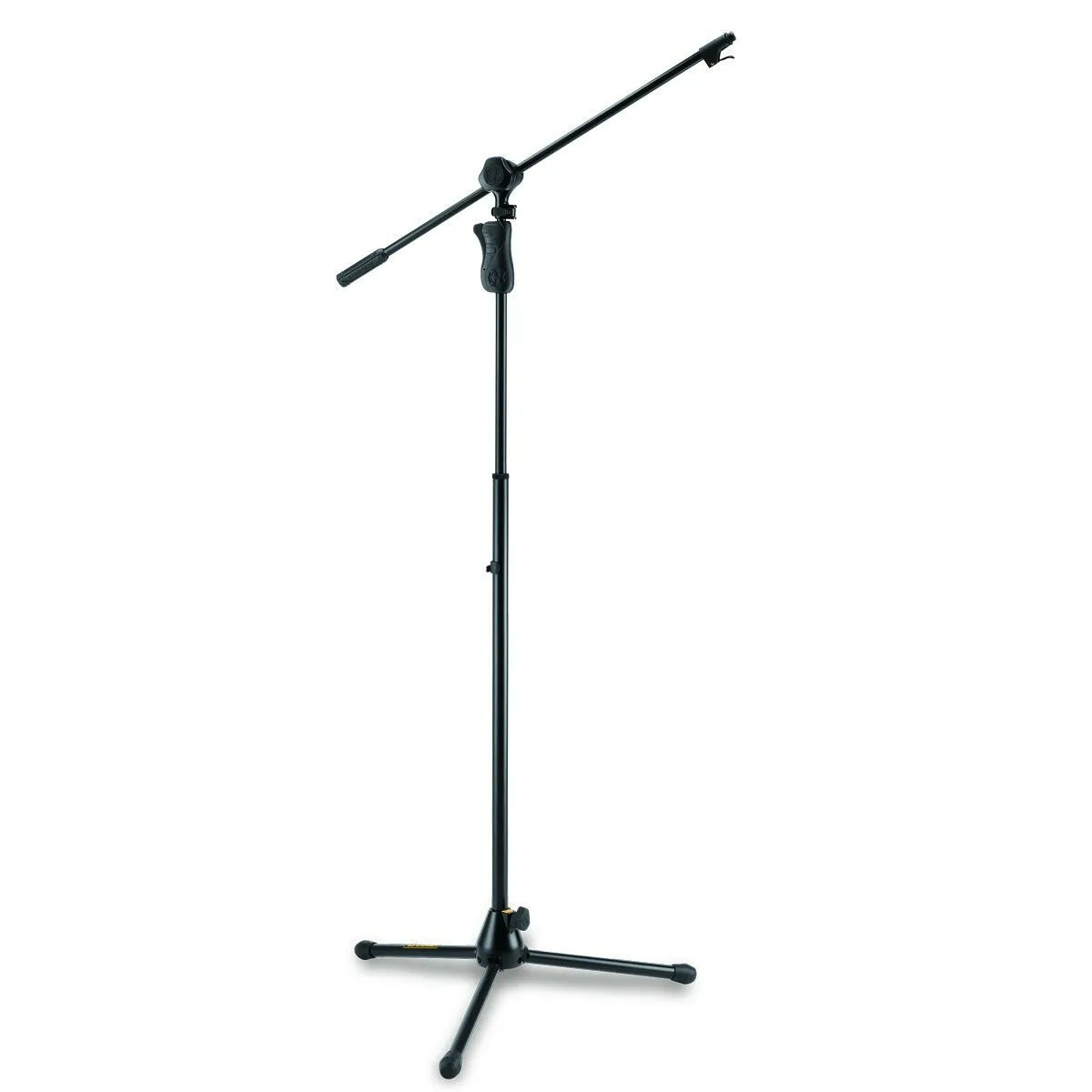 Hercules MS632B Mic Stand with 2-1 Boom Clamp, EZ Grip, EZ Boom And Tripod Base