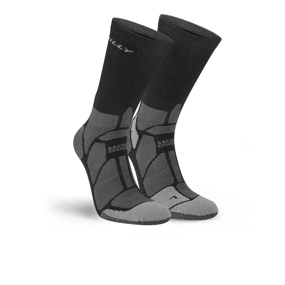 Hilly Marathon Fresh Crew Minimum Cushioning - Black/Grey