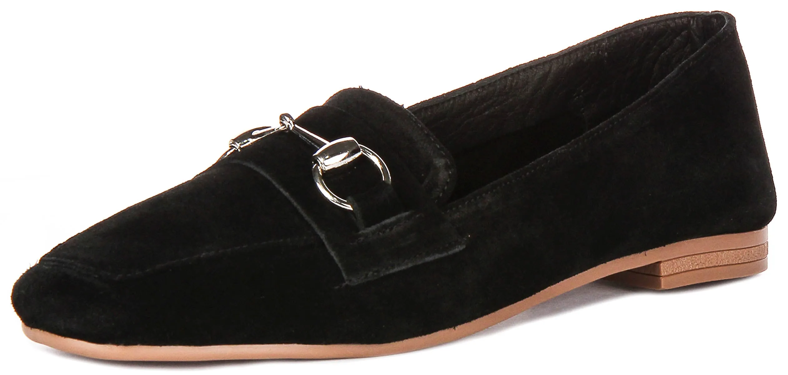 Justinreess England Romy Suede In Black Suede For Women