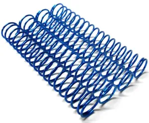 L572 RC Monster Truck Shock Absorber Damper Spring 1/8 Scale 120mm for 170mm Blue