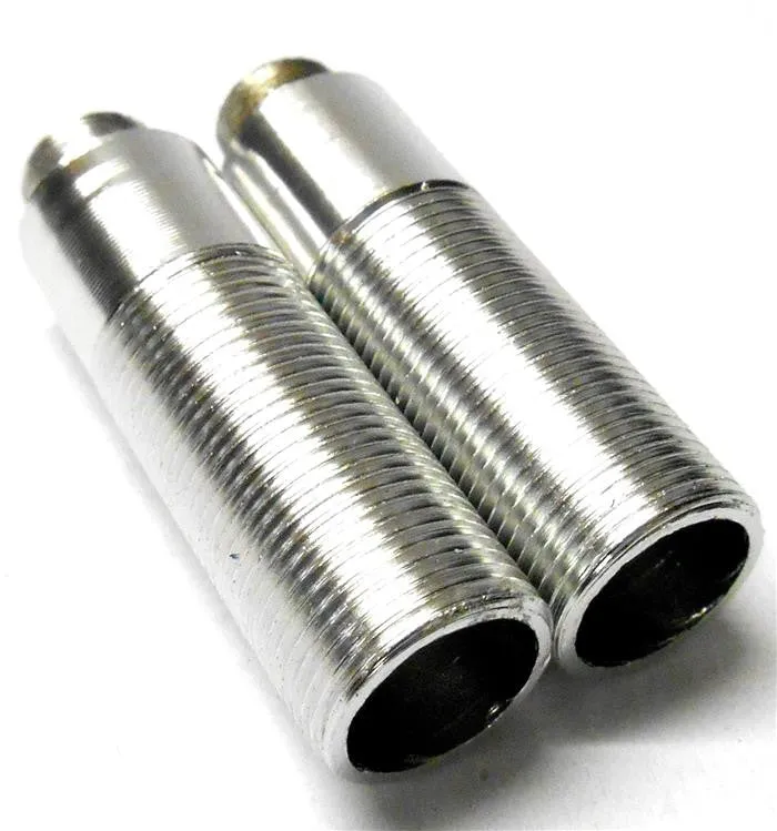 L6135 1/10 Shock Absorber Damper Barrel Container Holder 10mm 14mm Silver 46mm