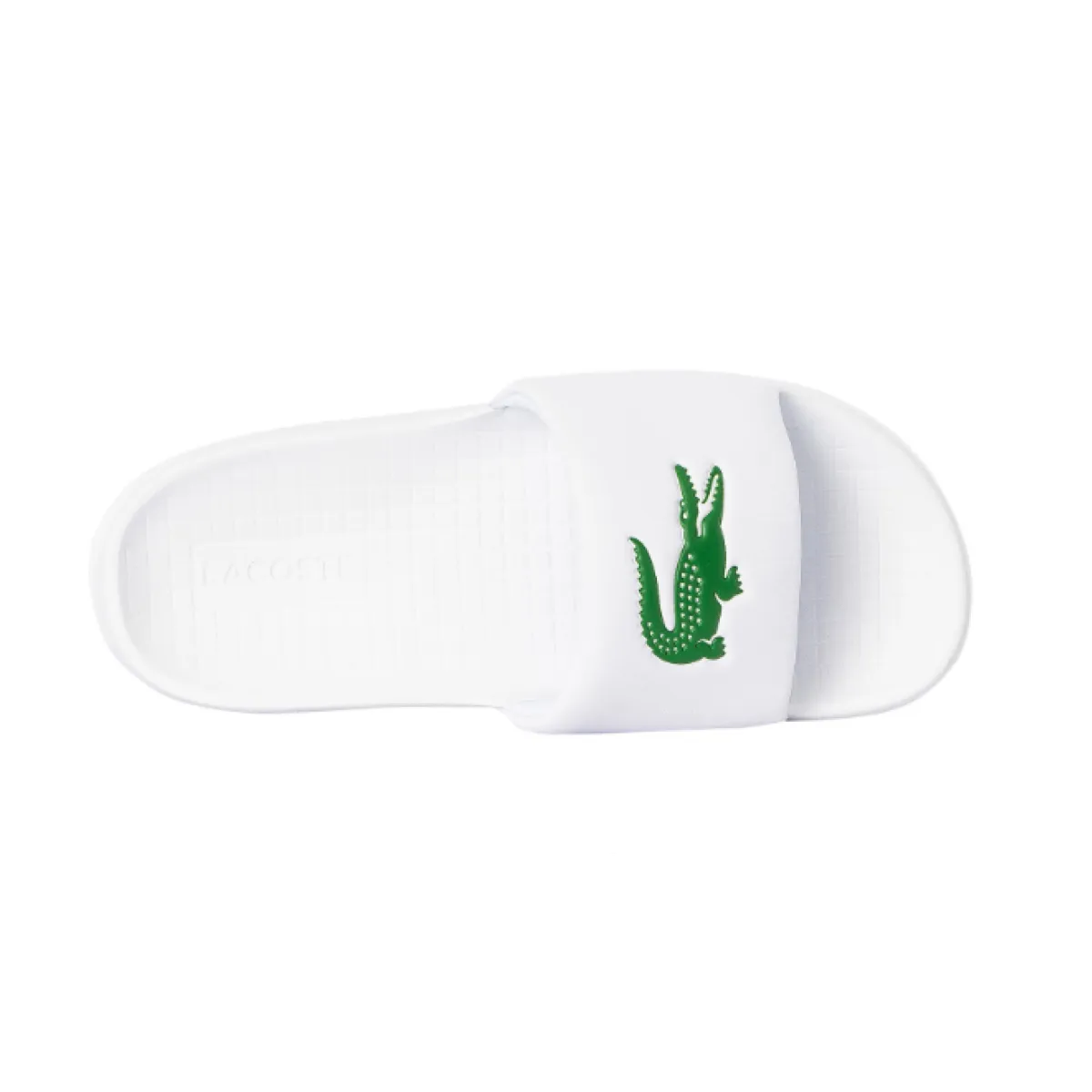 LACOSTE 7-45CMA0002082 CROCO 1.0 MN'S (Medium) White/Green Synthetic Sandals