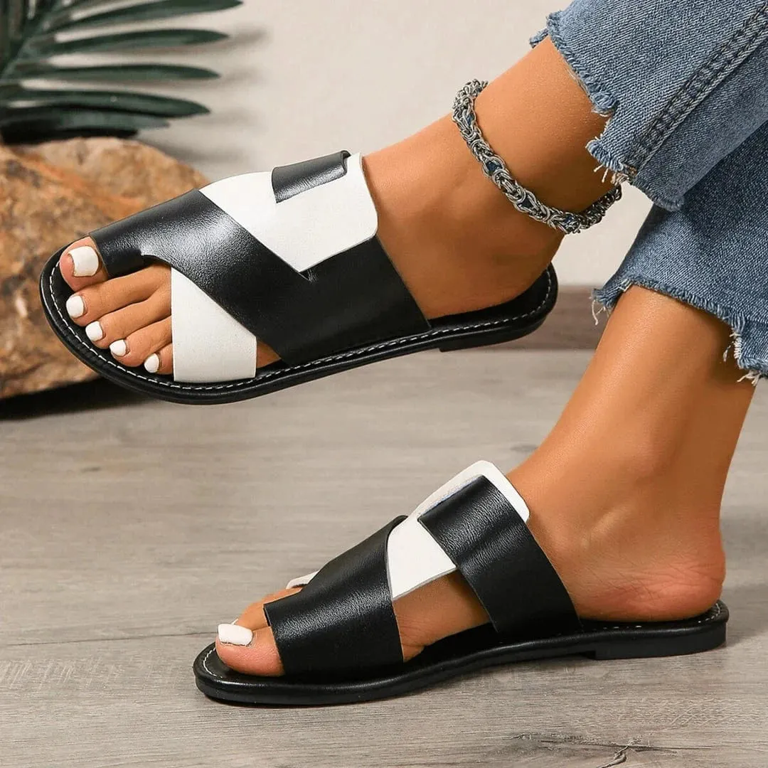 Lena Two-Toe Slippers