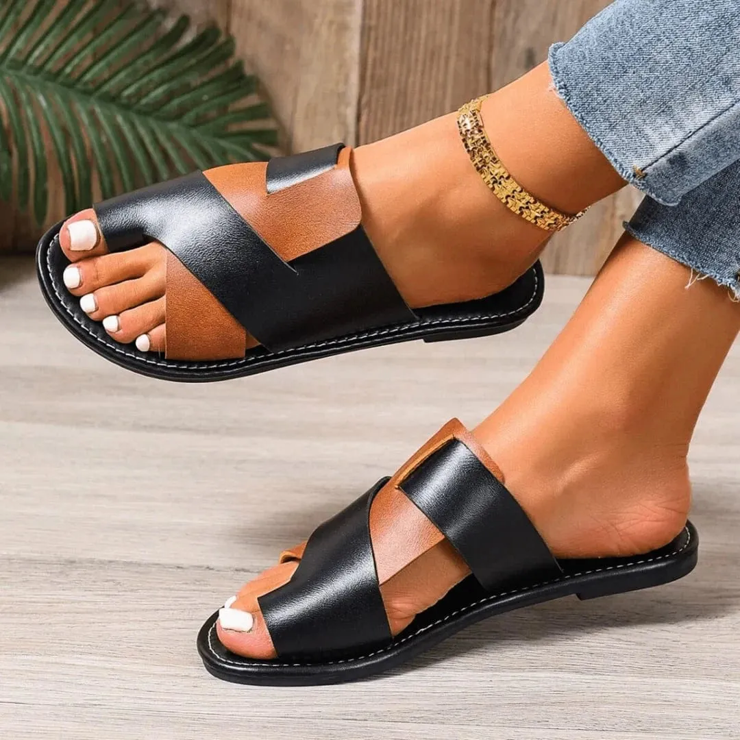 Lena Two-Toe Slippers