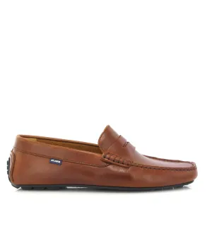 Loafers City - pull up tawny