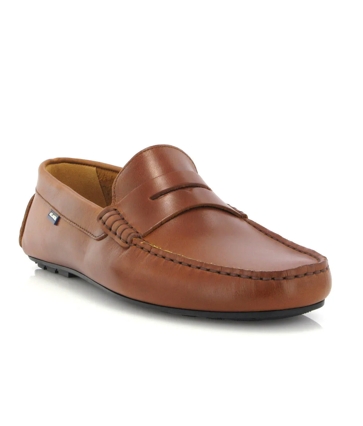 Loafers City - pull up tawny