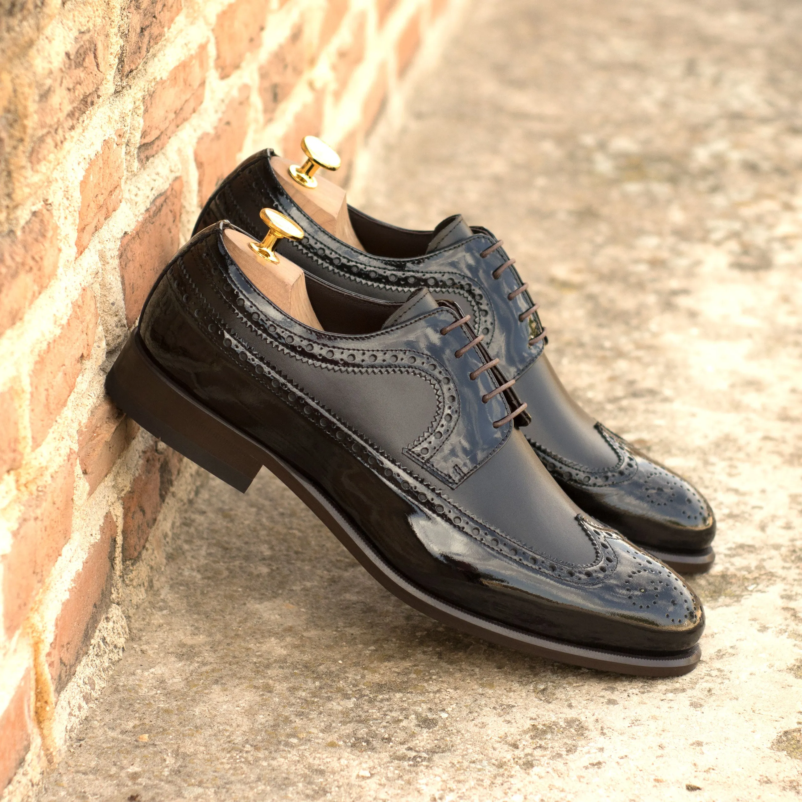 Long Wing Blucher Shoes CLIVE