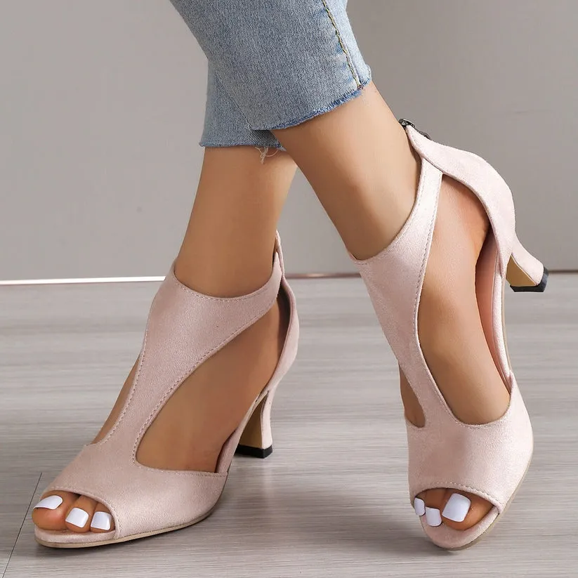 Lucié - Orthopedic Heeled Sandals