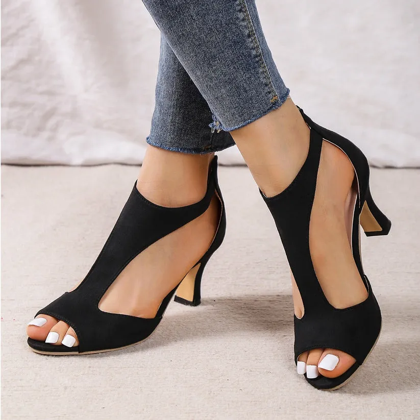 Lucié - Orthopedic Heeled Sandals