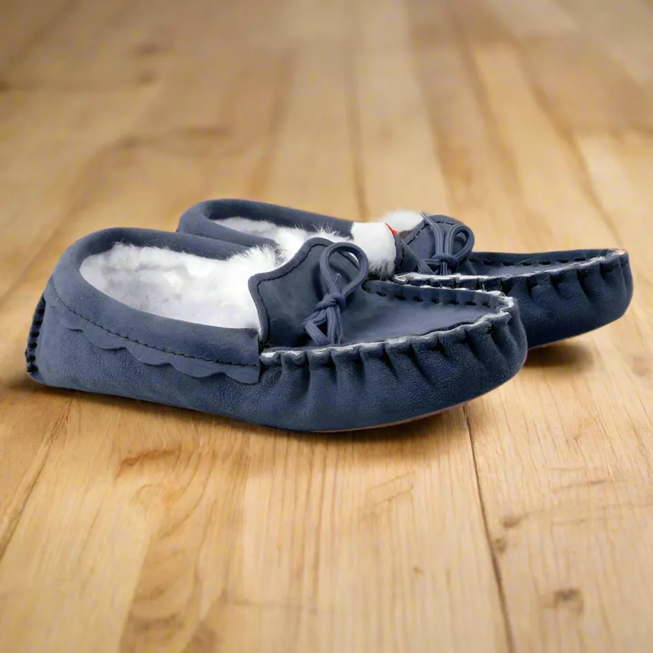 Luxury Sheepskin Moccasin Slippers - The Waveney - A Collection of Classic, Heritage Colours
