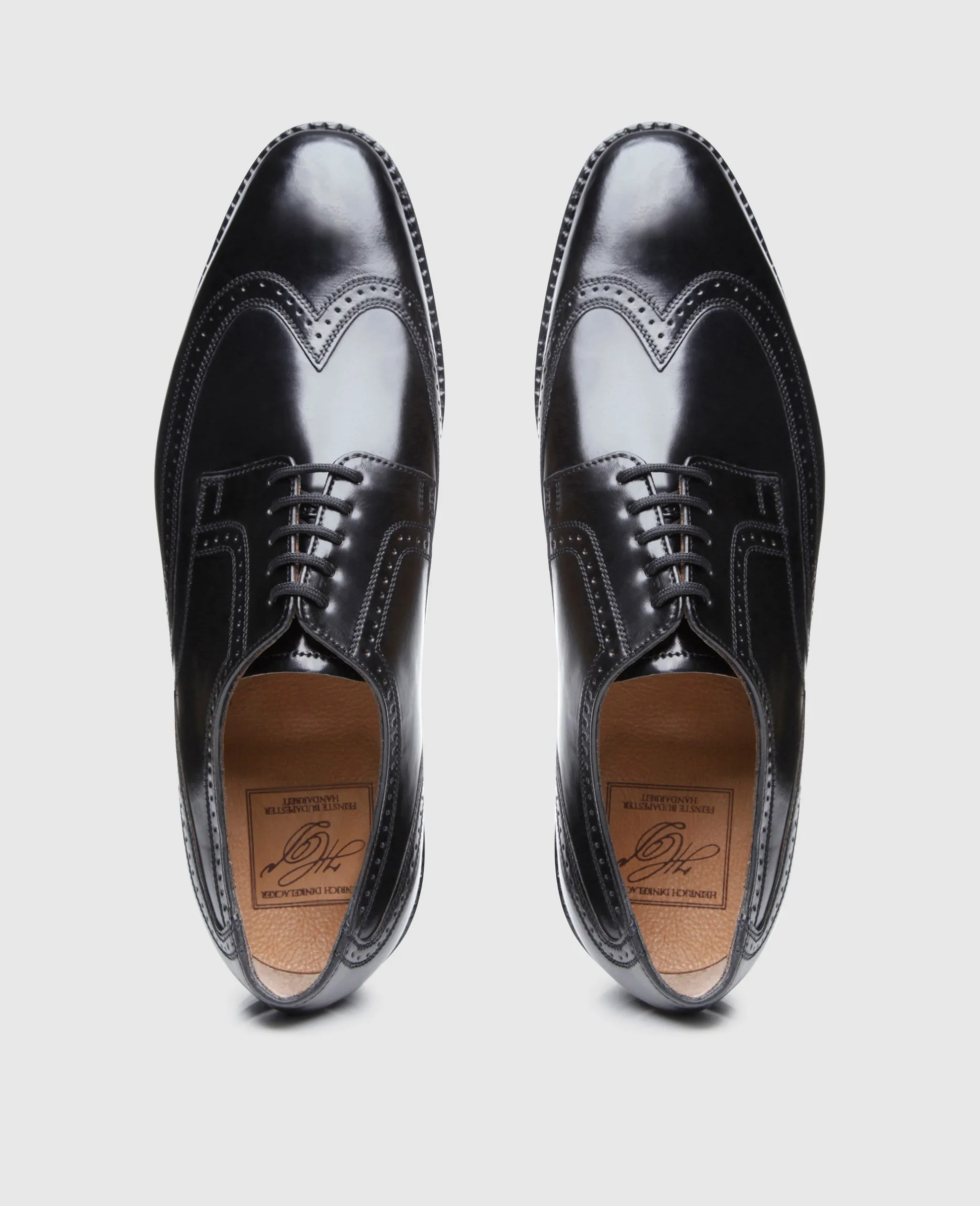 Luzern Full-Brogue C - Schwarz