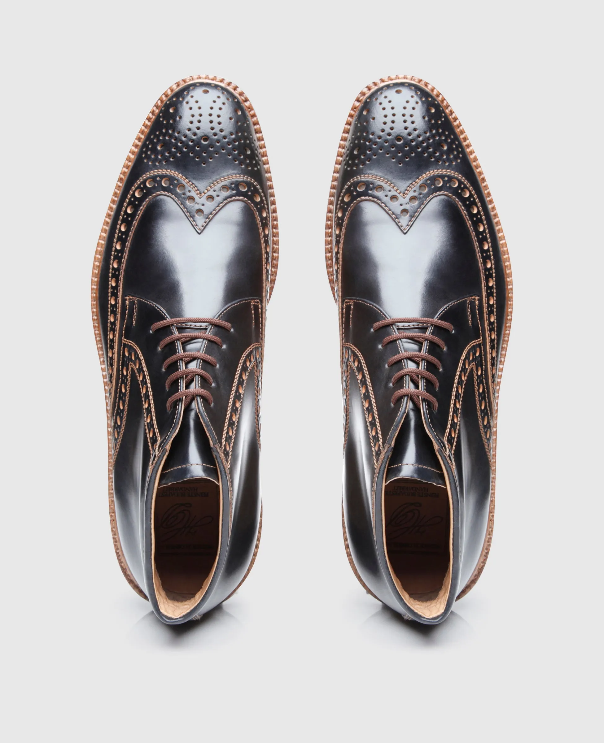 Luzern Full-Brogue C - Schwarz