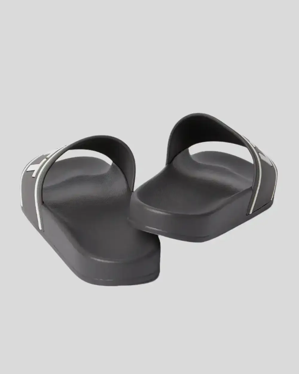 Lyle & Scott Mens Sliders Gunmetal