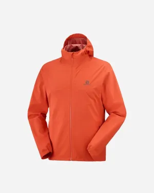 M Essentials Waterproof Jacket - Fiery Red