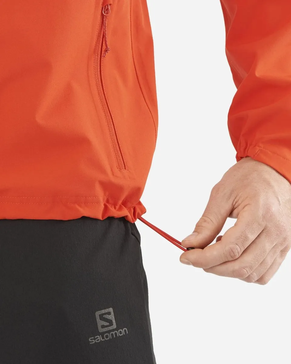 M Essentials Waterproof Jacket - Fiery Red